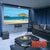 Draper Onyx 15' Permanent Wall Projection Screen