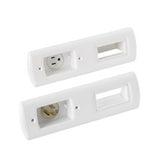 Installation Option: Electrical Outlet Bridge/Cable Management System