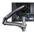 Peerless LCT620AD Dual Monitor Desktop Mount with Flexible Arms for 19 to 30" Flat Panel Screens - Black