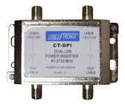 Cabletronix CT-DPI Dual LNB Power Supply Satellite 101