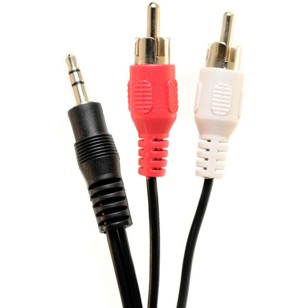 iElectronics 3ft 3.5Mm Male to 2 RCA Male