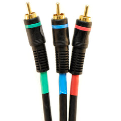 iElectronics 6ft Premium RCA Component 3 Video Green/Blue/Red
