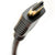 iElectronics 35ft High Speed with Ethernet HDMI 1.4 Version (24 AWG) Black Gold  Cl2-Rated