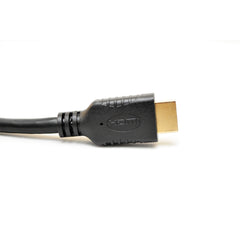 iElectronics 6ft High Speed with Ethernet HDMI 1.4 Version (28 AWG) Black Gold 28AWG Cl2-Rated