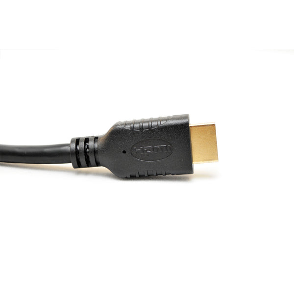 iElectronics 25ft High Speed with Ethernet HDMI 1.4 Version (24 AWG) Black Gold  Cl2-Rated
