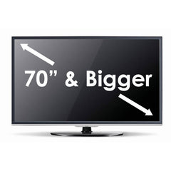 Installation Option: TV 70" or Larger