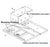 Peerless ACC460 Cable Relocation Bracket for Mounting PB-1 to CMJ453